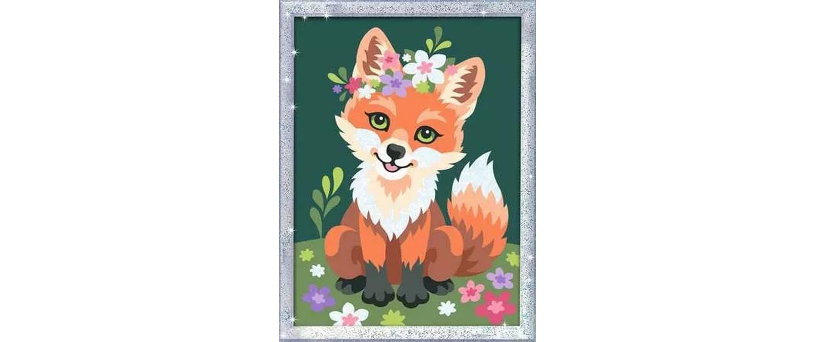 Ravensburger Malen nach Zahlen »CreArt: Flower Fox«