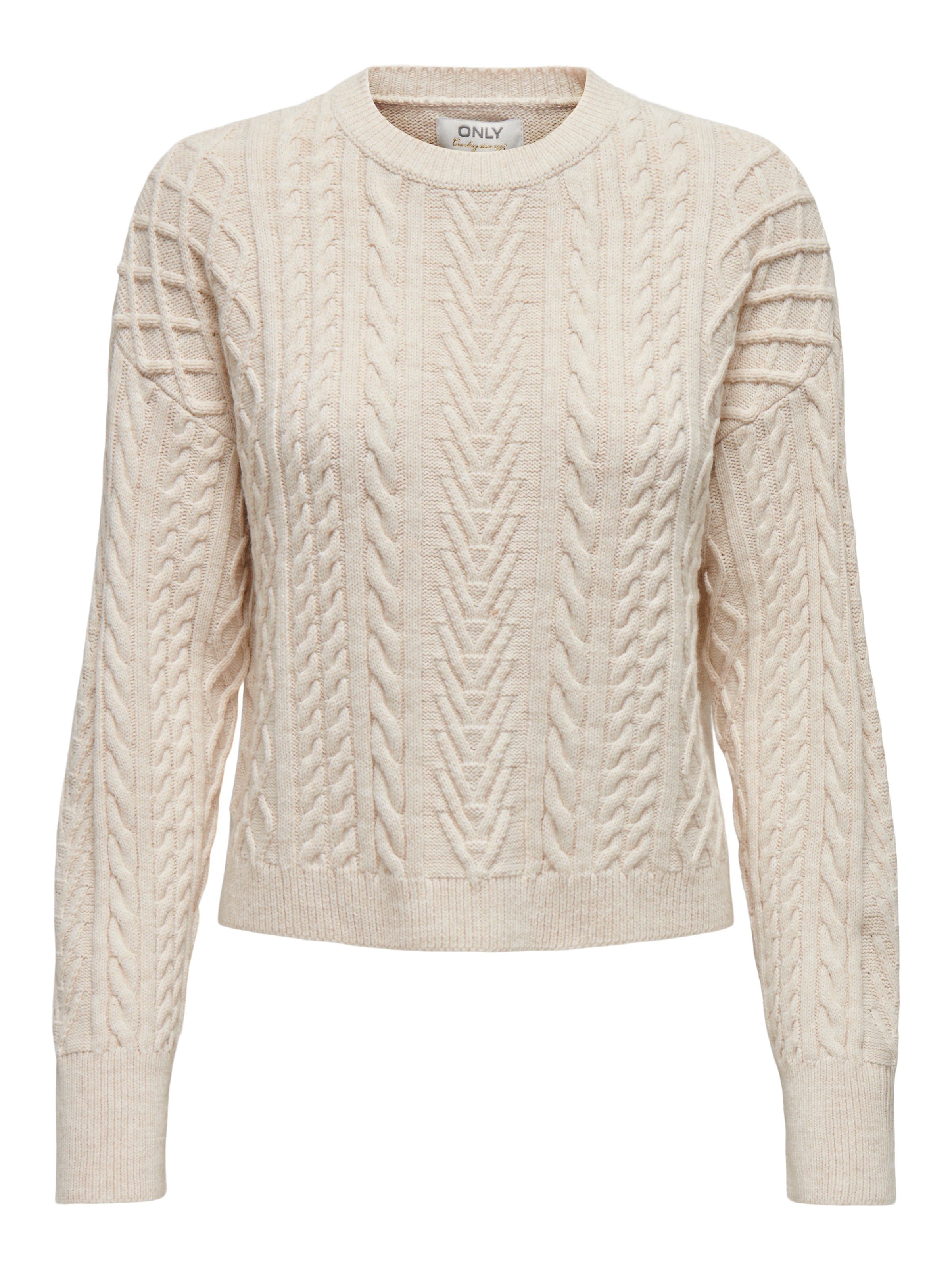 ONLY Strickpullover »ONLSOFIE LS CABEL PULLOVER EX KNT«