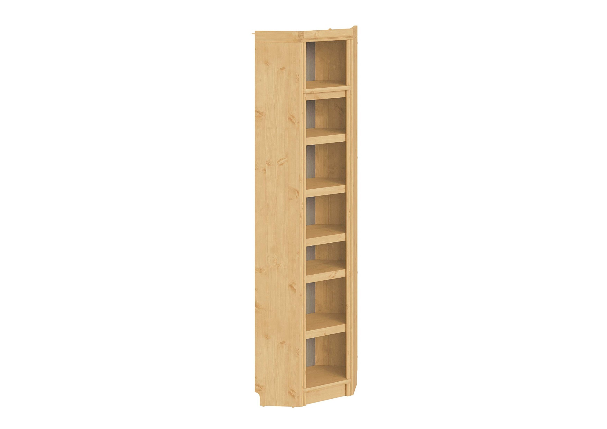 OTTO home Eckregal "Soeren Regal Höhe 220 cm, massive Kiefer, FSC-zertifiziert" passend für Regale Soeren mit einer Tiefe von 29 cm