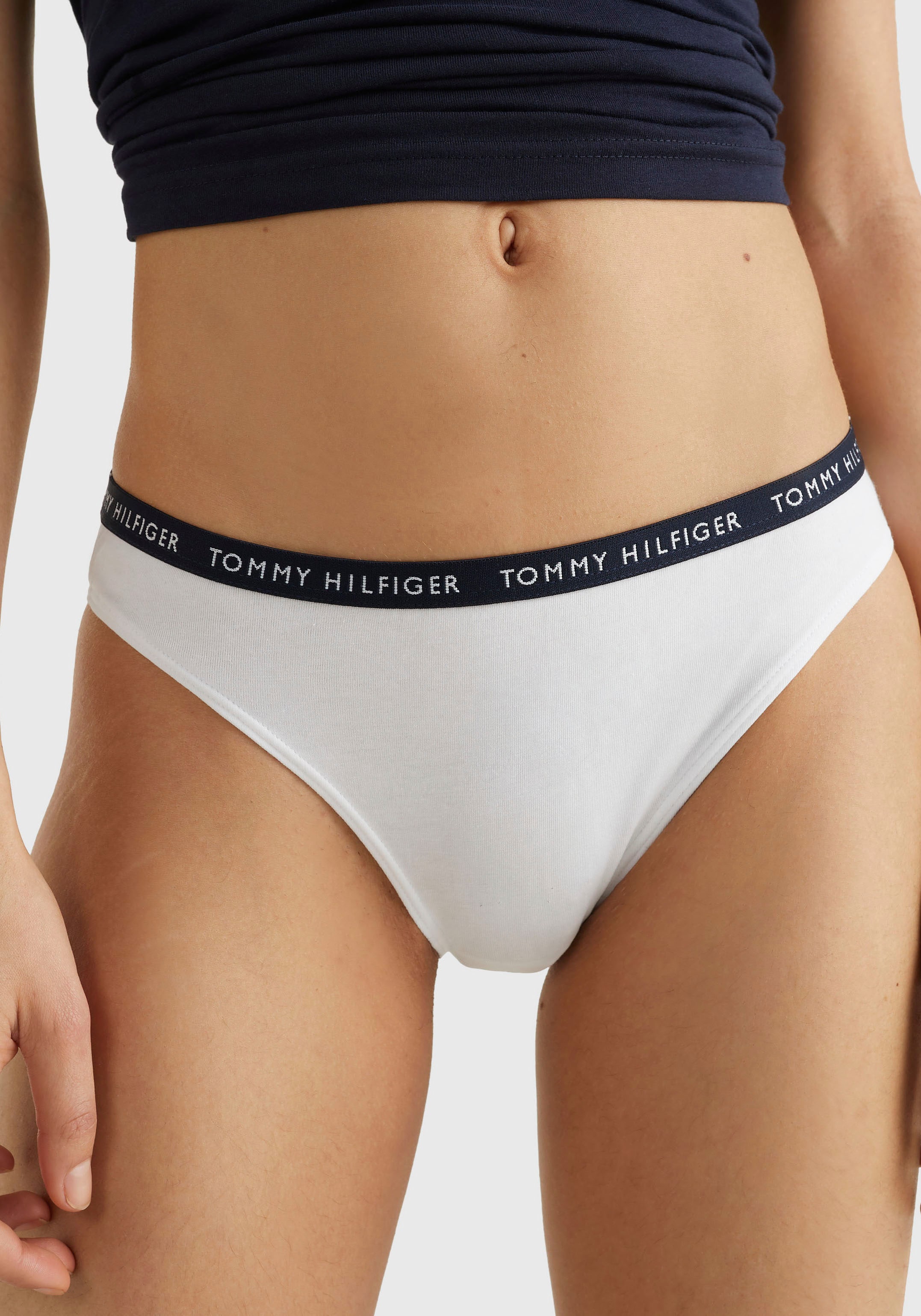 Tommy Hilfiger Underwear Bikinislip, (3 St.), mit schmalem Logobündchen