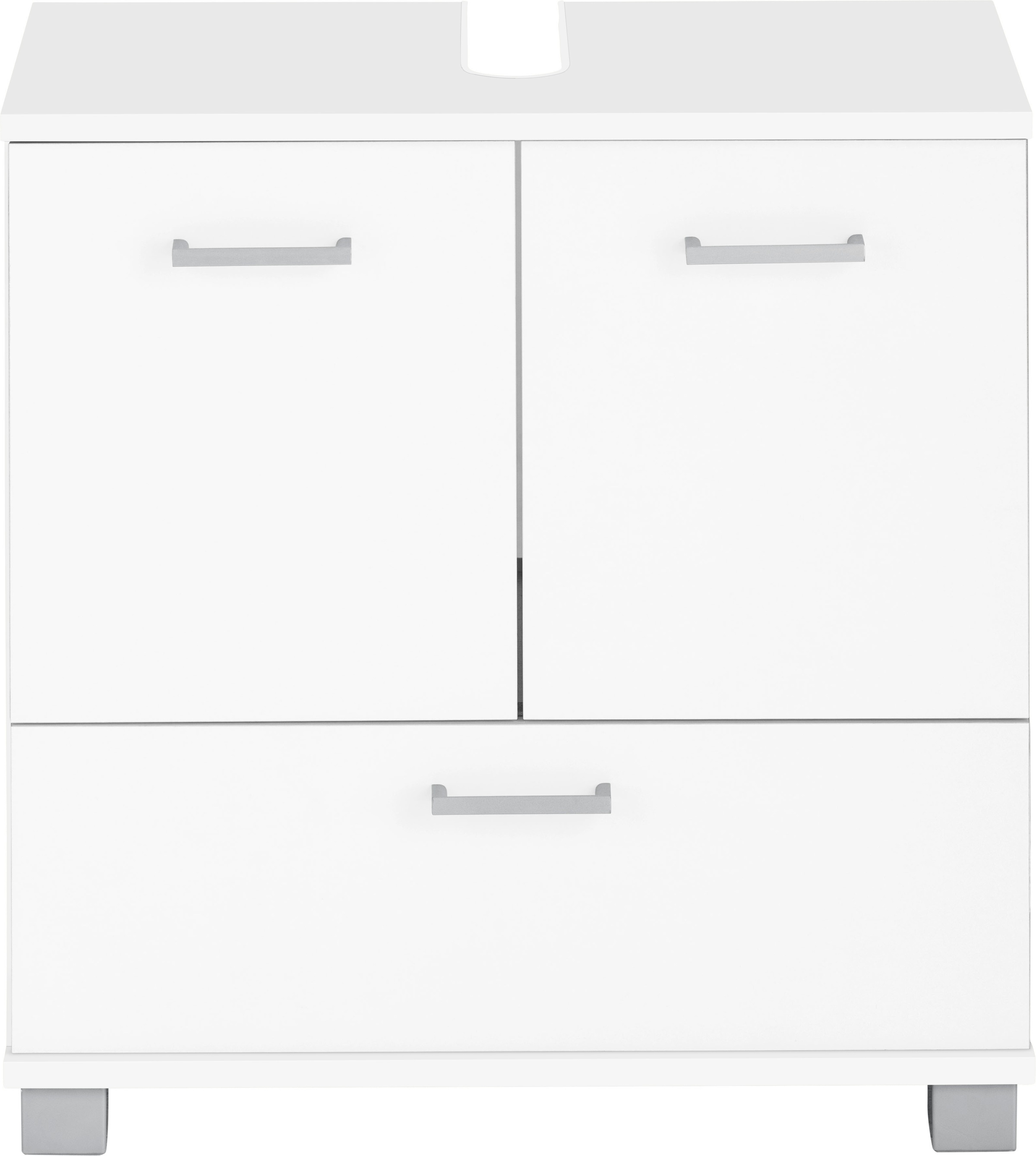 Schildmeyer Waschbeckenunterschrank "Mobes, Made in Germany" Breite 60 cm, Badschrank Badezimmerschrank WBU Unterschrank