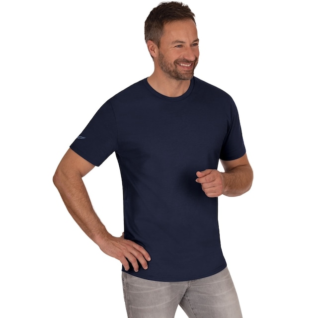 Trigema T-Shirt »TRIGEMA T-Shirt aus 100% Biobaumwolle« online bestellen |  Jelmoli-Versand