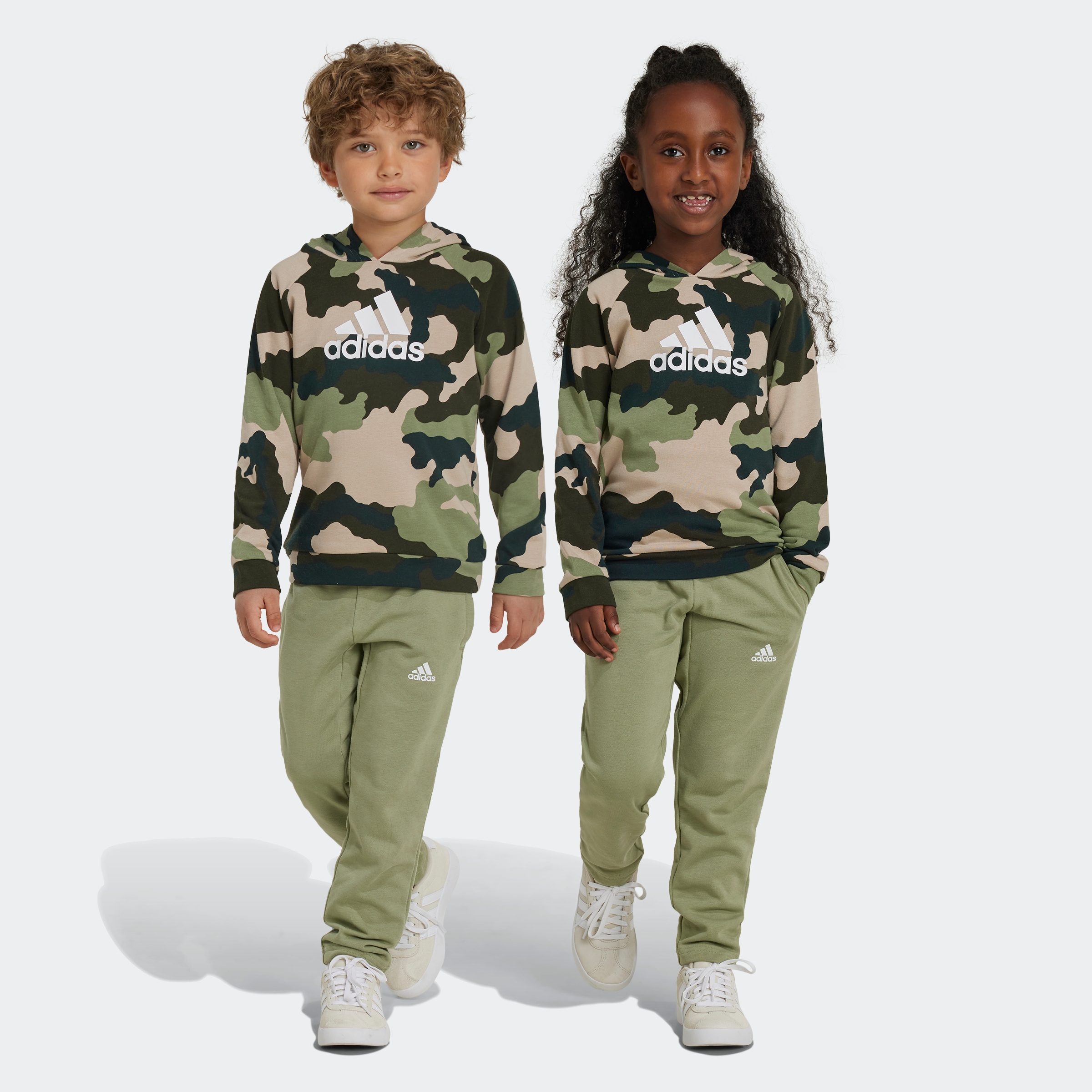 adidas Sportswear Trainingsanzug »LK CAMO HD SET«, (2 tlg.)