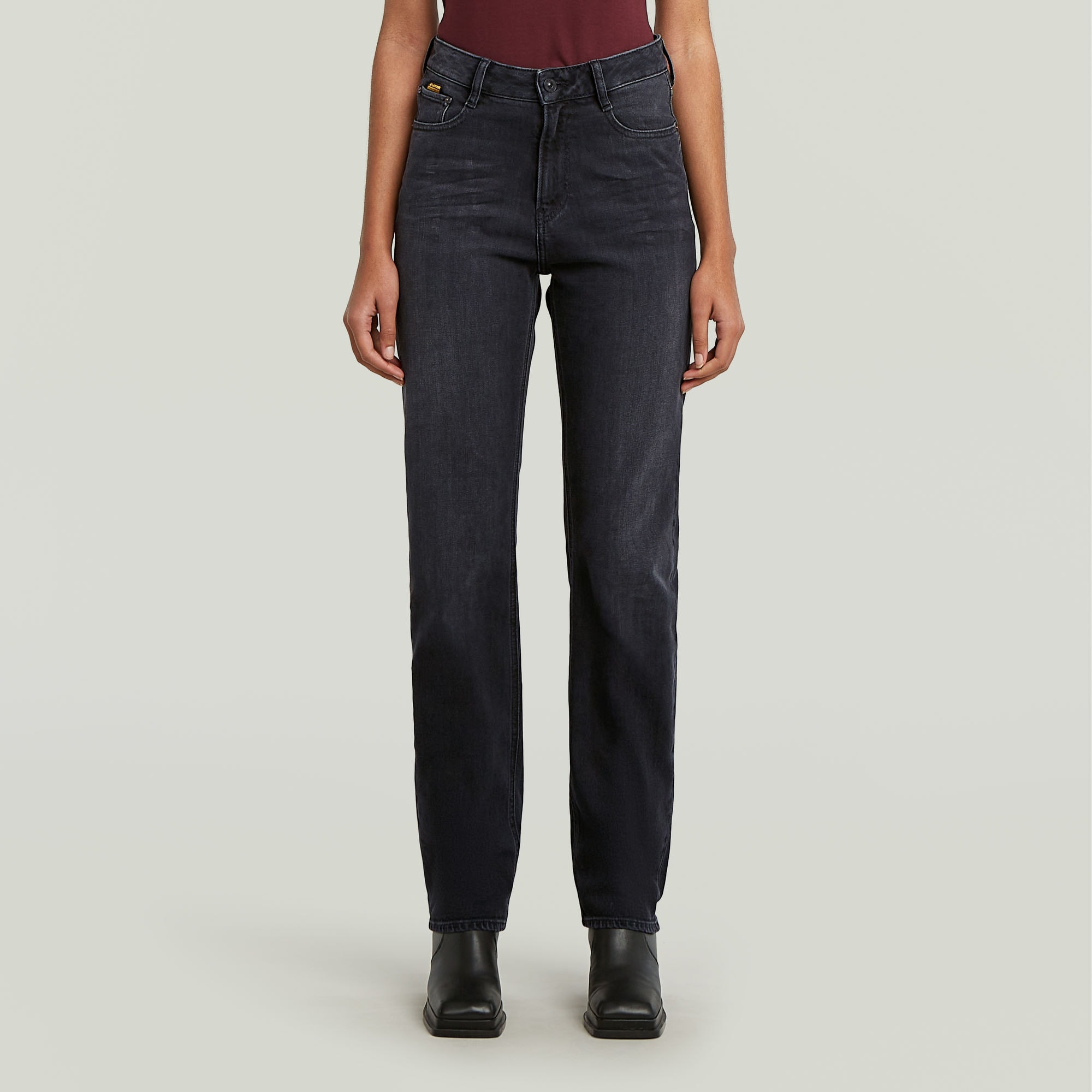 G-STAR Straight-Jeans »Iggie Wmn«, Mid Rise
