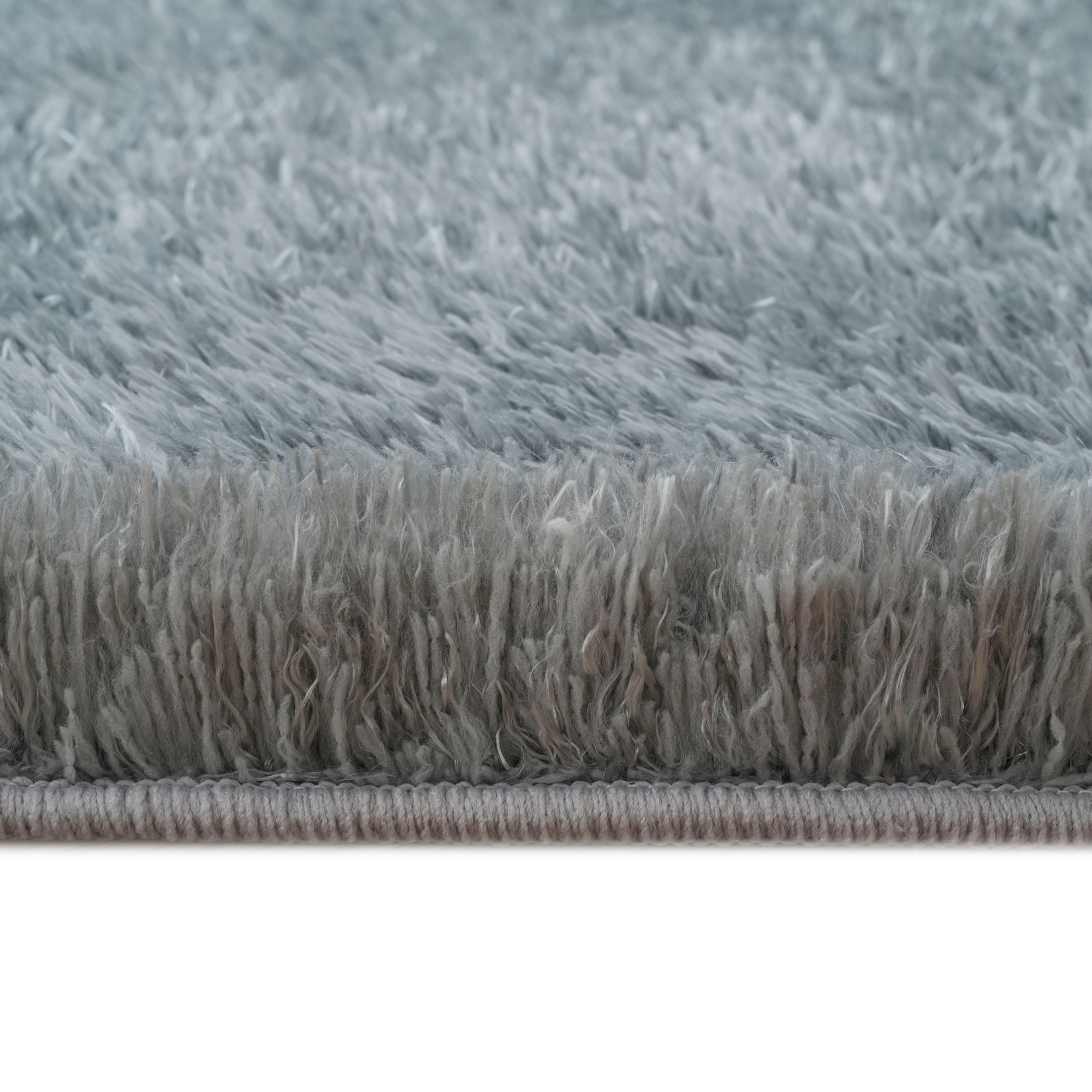 my home Hochflor-Teppich »Micro Shaggy, aus weicher Mikrofaser«, rechteckig, 53 mm Höhe, weich, flauschig, Uni-Farben, Wohnzimmer, Schlafzimmer, Kinderzimmer