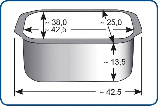 Elo Bräter »Alucast«, Aluminiumguss, (1 tlg.), 7 Liter, oval, Induktion