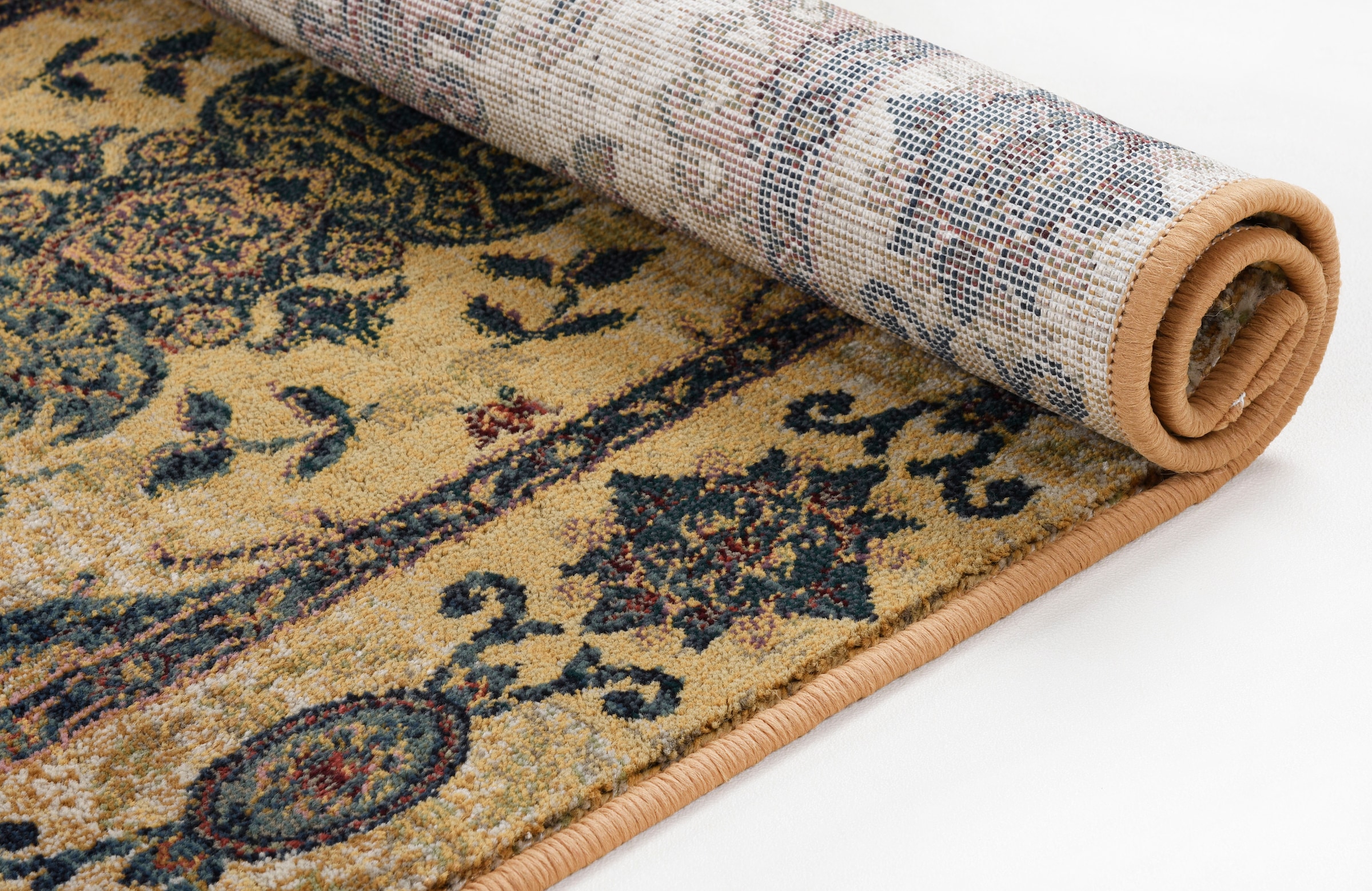 THEKO Teppich »Gabiro 3070«, rechteckig, 10 mm Höhe, Kurzflor, klassisches Design, ideal im Wohnzimmer & Schlafzimmer