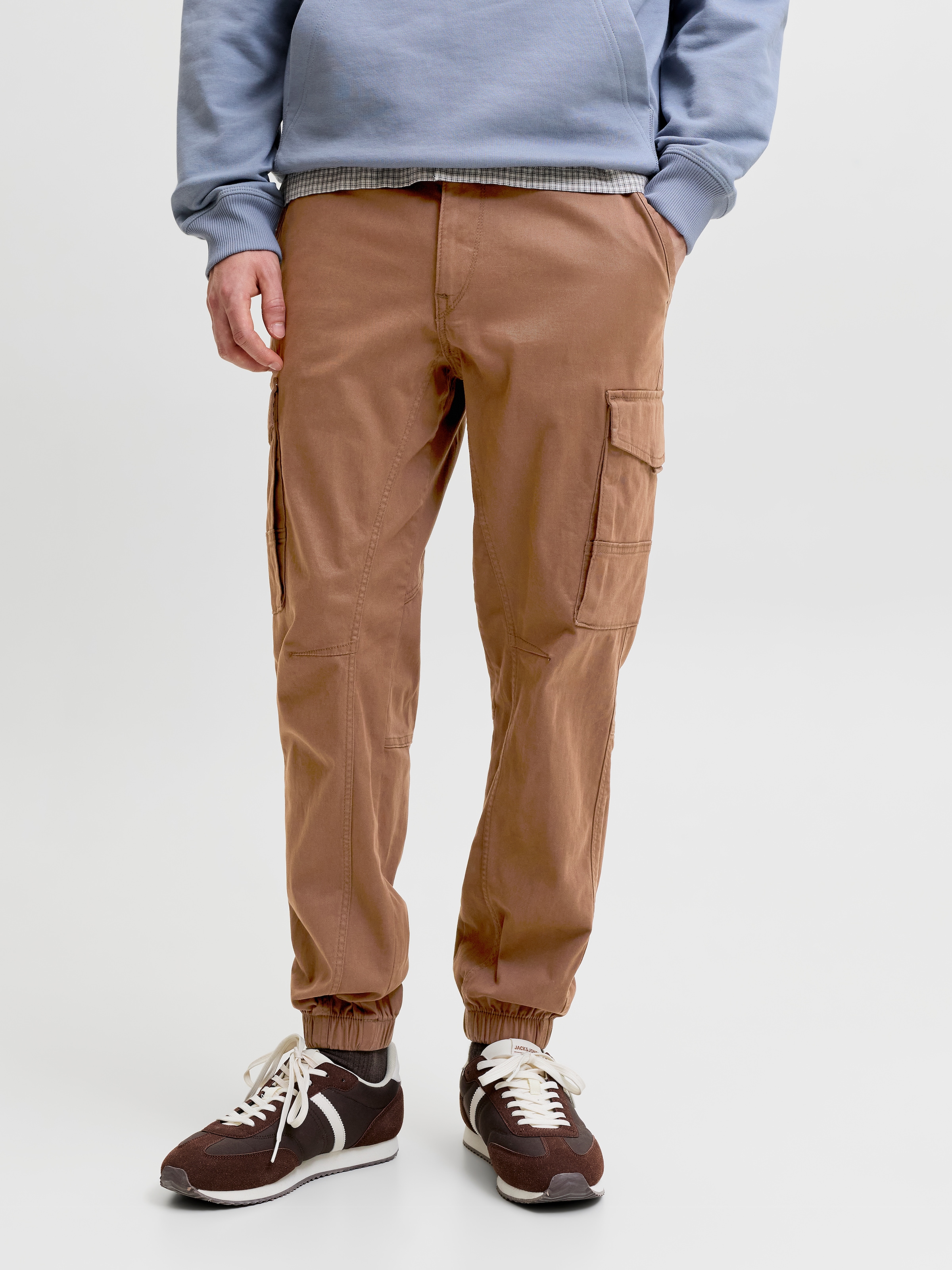 Jack & Jones Cargohose "PAUL FLAKE" Baumwollmischung, regular fit