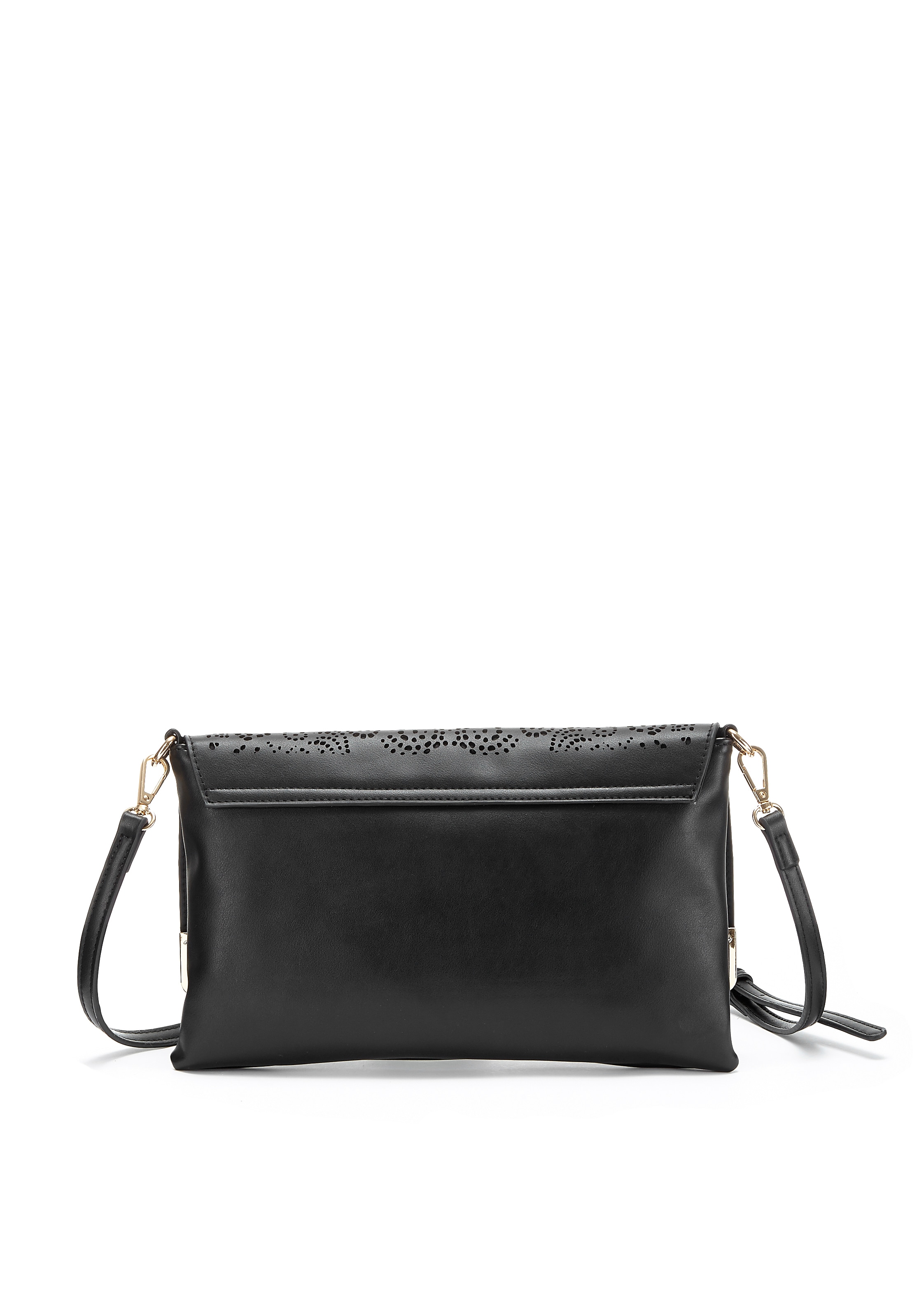 Vivance Umhängetasche »Clutch«, Clutch, Abendtasche, Minibag, Handtasche, Schultertasche VEGAN