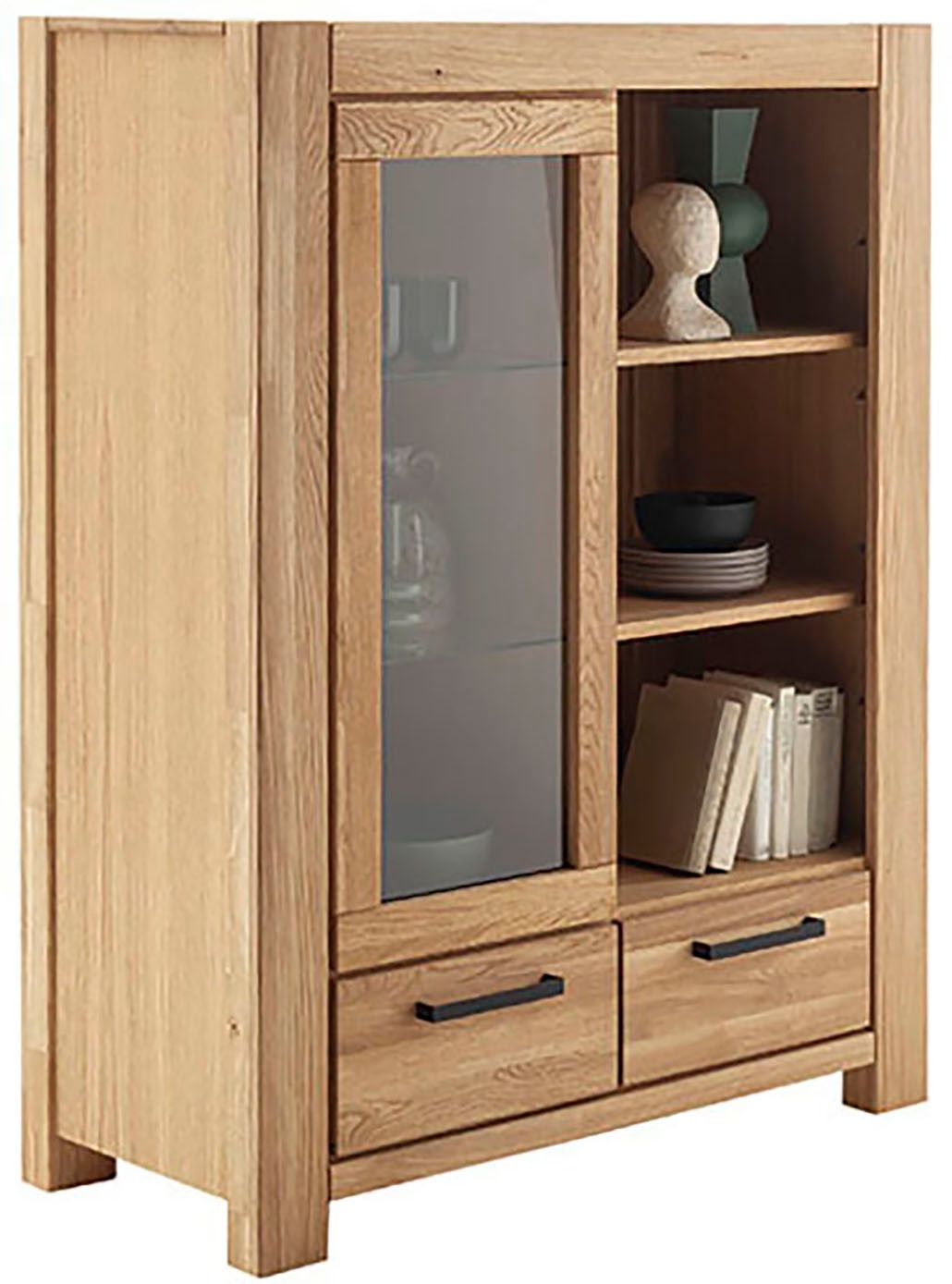 MCA living Highboard »Silias Komi-Highboard Rechts«, (1 St.), Schubkastenführung gedämpft