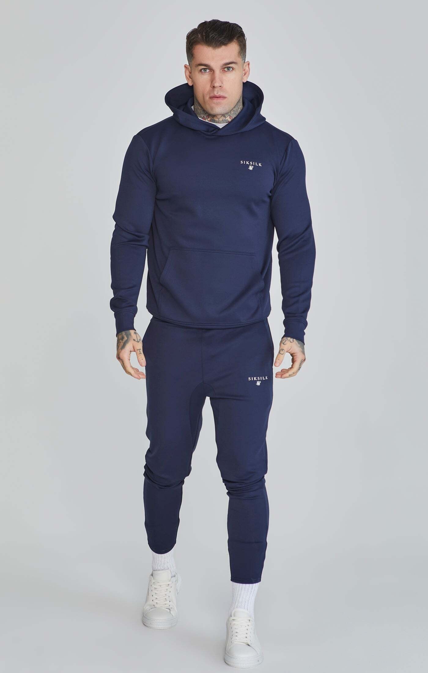 Siksilk Kapuzenpullover »Siksilk Sweatjacken Essentials Poly Hoodie«