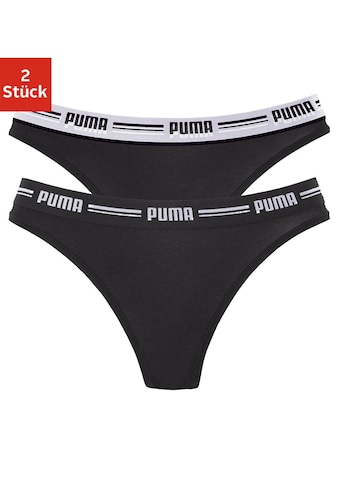 PUMA String »Iconic«, (Packung, 2 St.), mit weichem Logobündchen kaufen