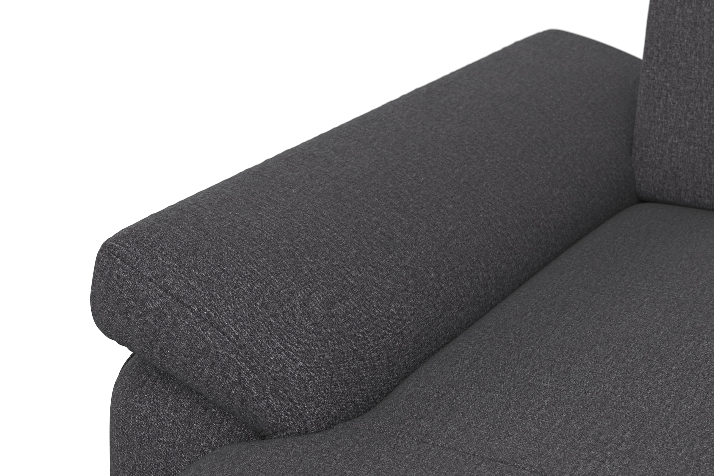 sit&more Ecksofa »Padua L-Form«, inklusive Sitztiefenverstellung, Armteilfunktion und Federkern