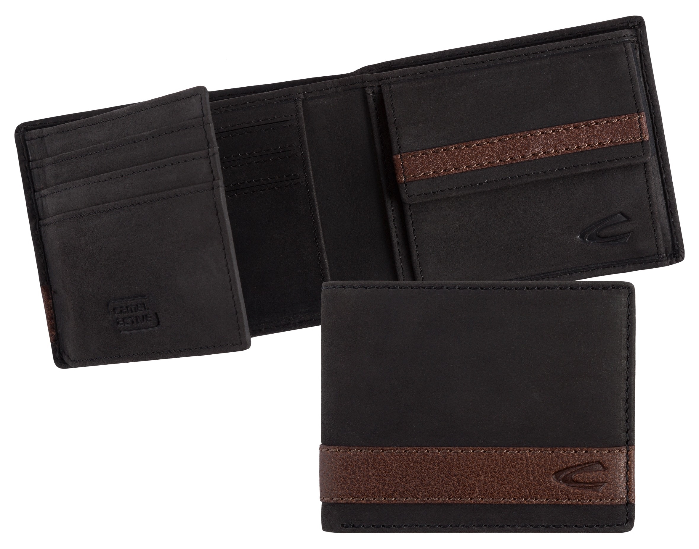 camel active Geldbörse »TAIPEH Jeans wallet«, im schlichten Design