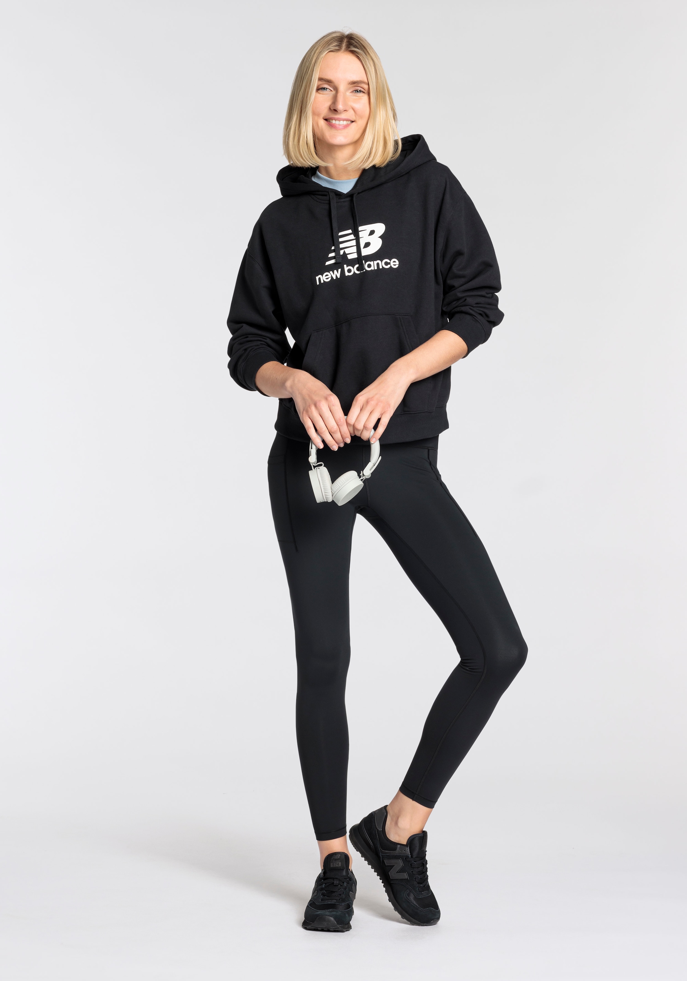 New Balance Kapuzensweatshirt »Sport Essentials French Terry Logo Hoodie«