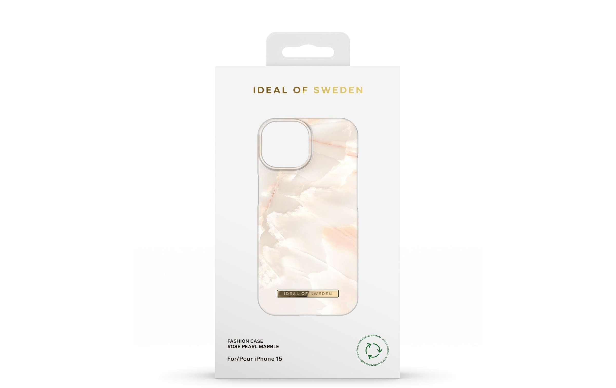 iDeal of Sweden Smartphone-Hülle »Rose Pearl Marble iPhone 15«