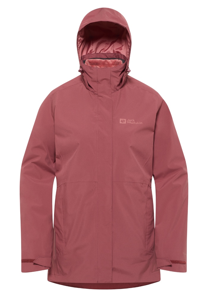 Jack Wolfskin 3-in-1-Funktionsjacke »ROTWAND 3IN1 JKT W«, mit Kapuze