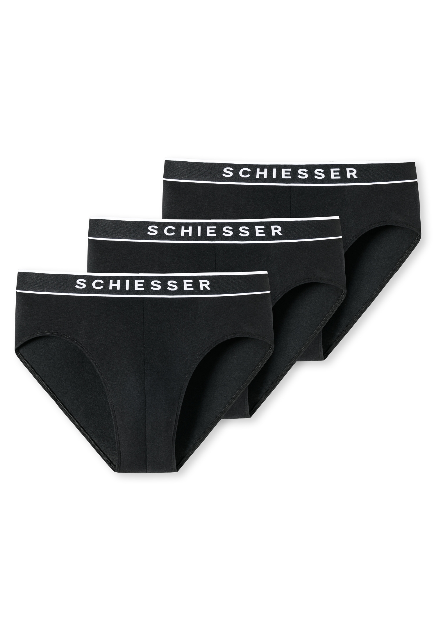 Schiesser Rioslip »95/5« 3er-Pack, mit sportlichem Webgummibund mit kontraststarken SCHIESSER-Logo