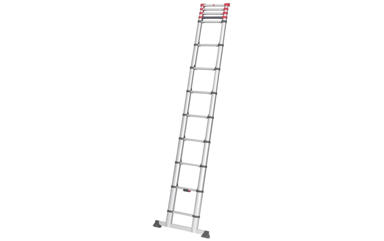 Hailo Anlegeleiter »T80 Flexline 380 13 Stufen«, Aluminium Sicherheits-Teleskopleiter