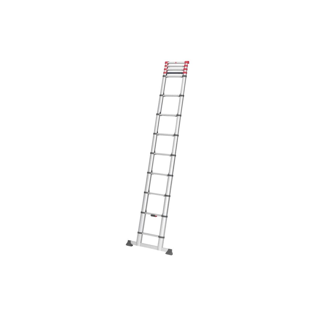 Hailo Anlegeleiter »T80 Flexline 380 13 Stufen«, Aluminium Sicherheits-Teleskopleiter