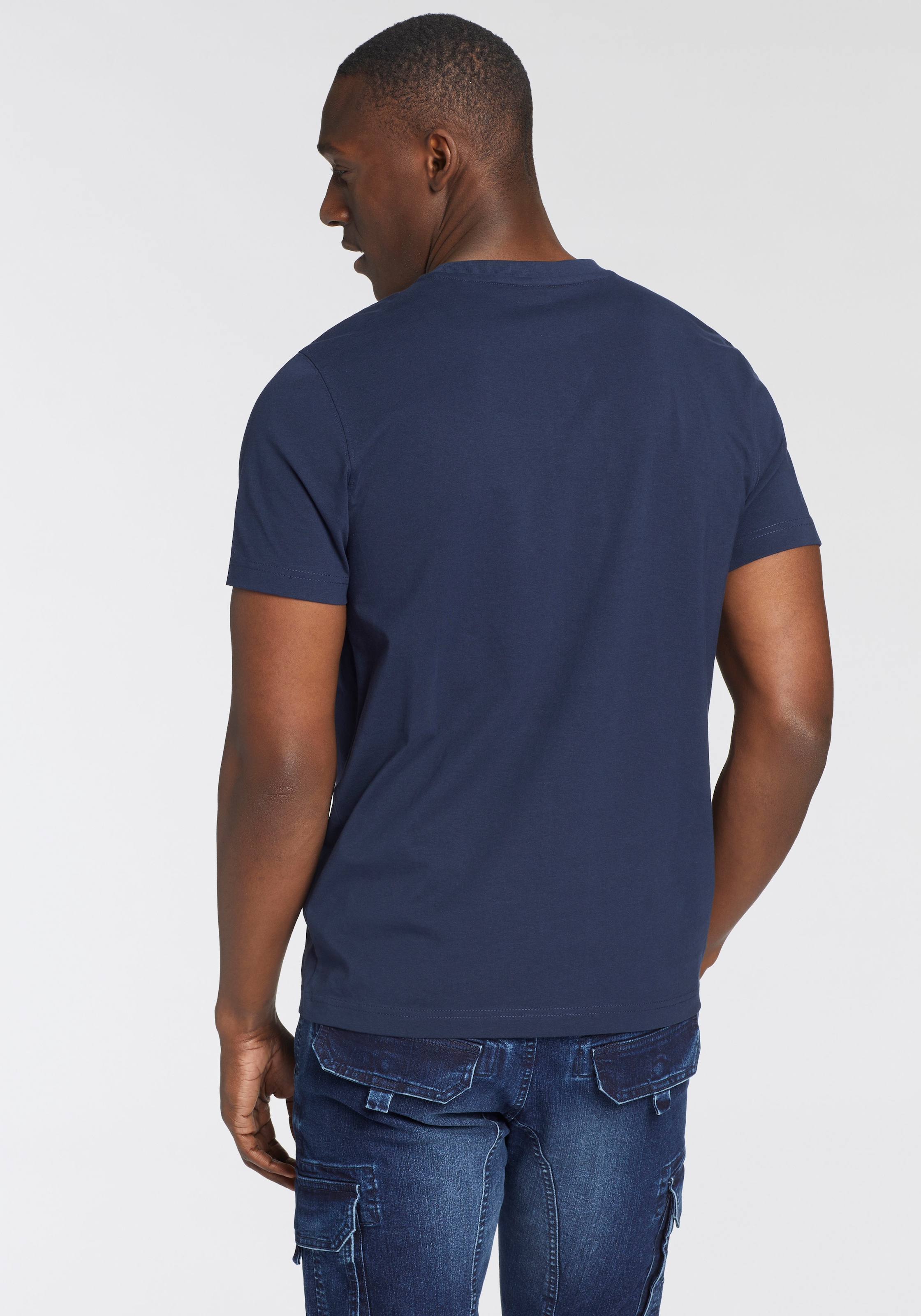 H.I.S T-Shirt, Mit grossem Frontprint