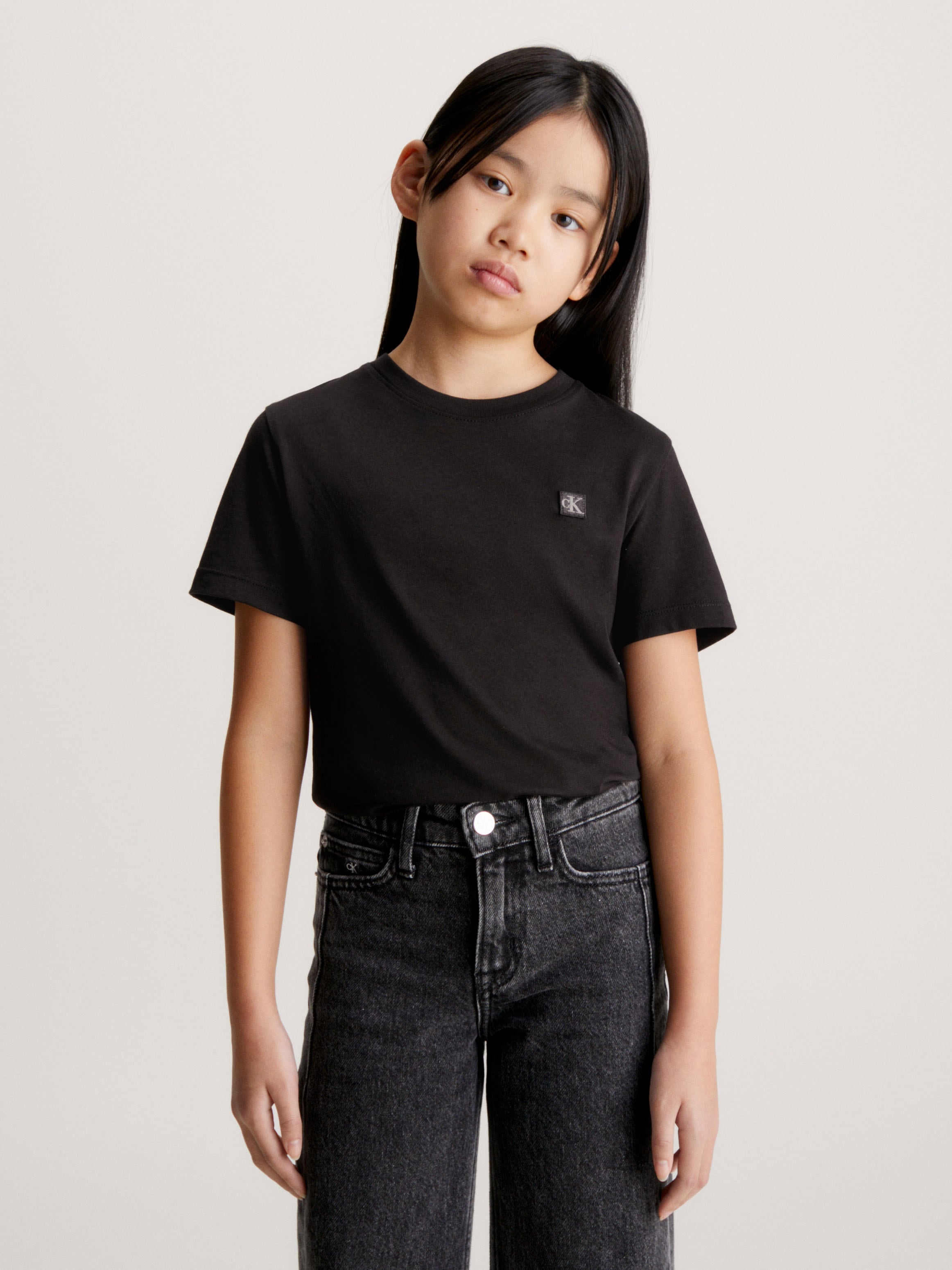 Calvin Klein Jeans T-Shirt »MONOGRAM MINI BADGE T-SHIRT«, für Kinder bis 16 Jahre