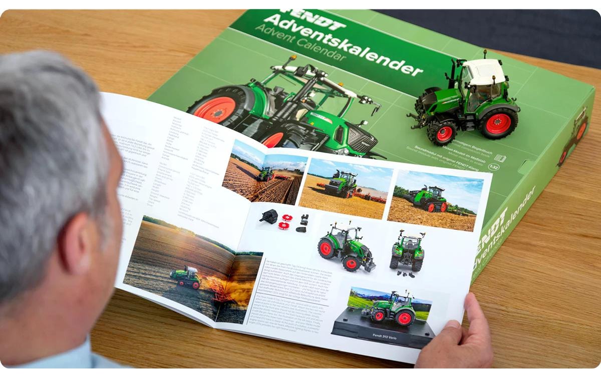 Franzis Adventskalender »Fendt 313 Vario Bausatz«, ab 14 Jahren