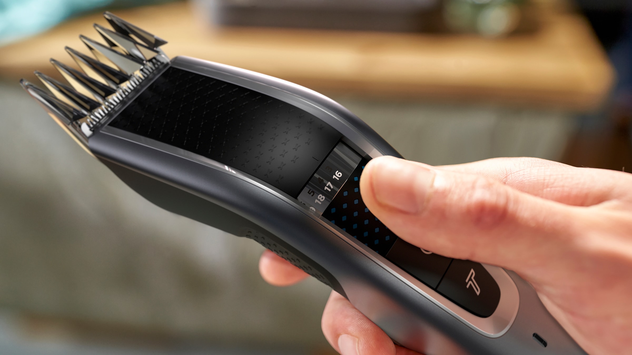 Philips Haarschneider »Series 5000 HC5630/15«, 3 Aufsätze, mit 28 Längeneinstellungen, 3 Kammaufsätzen und Turbo Modus