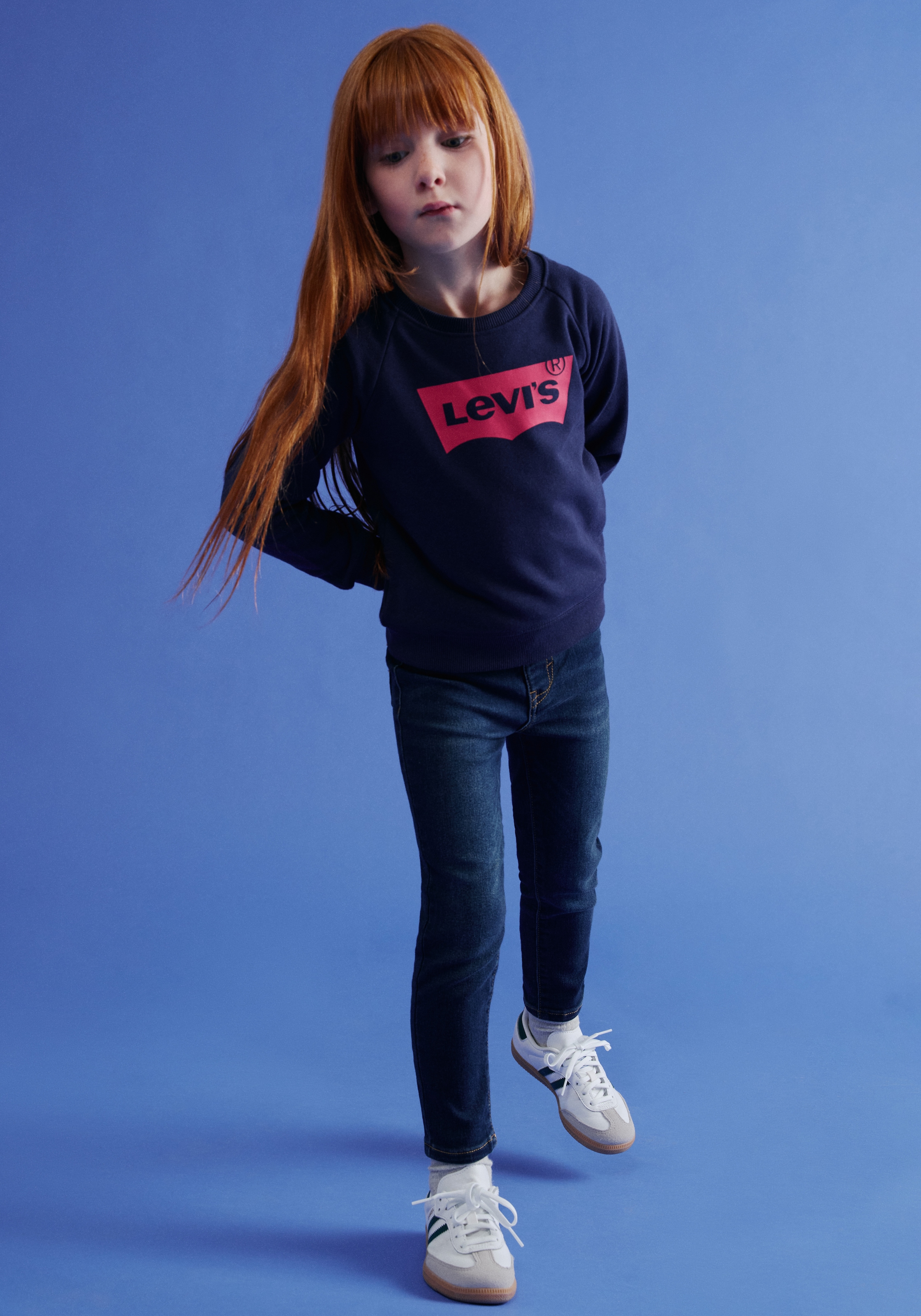 Levi's® Kids Sweatshirt »BATWING CREWNECK SWEATSHIRT«, for GIRLS