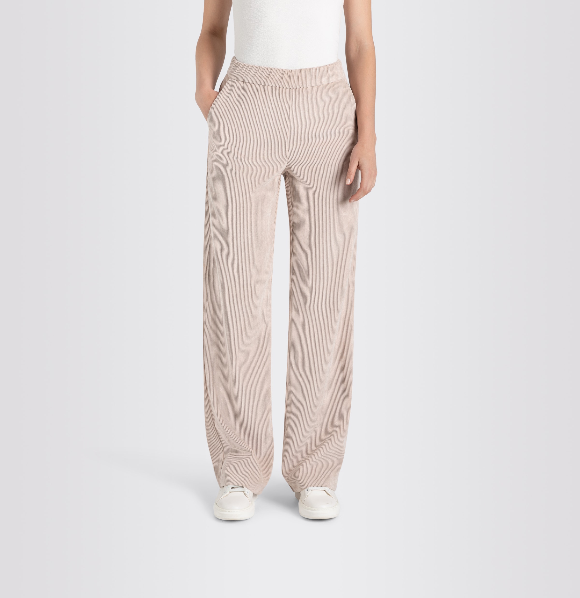 MAC Cordhose »CHIARA«, mit weitem Bein
