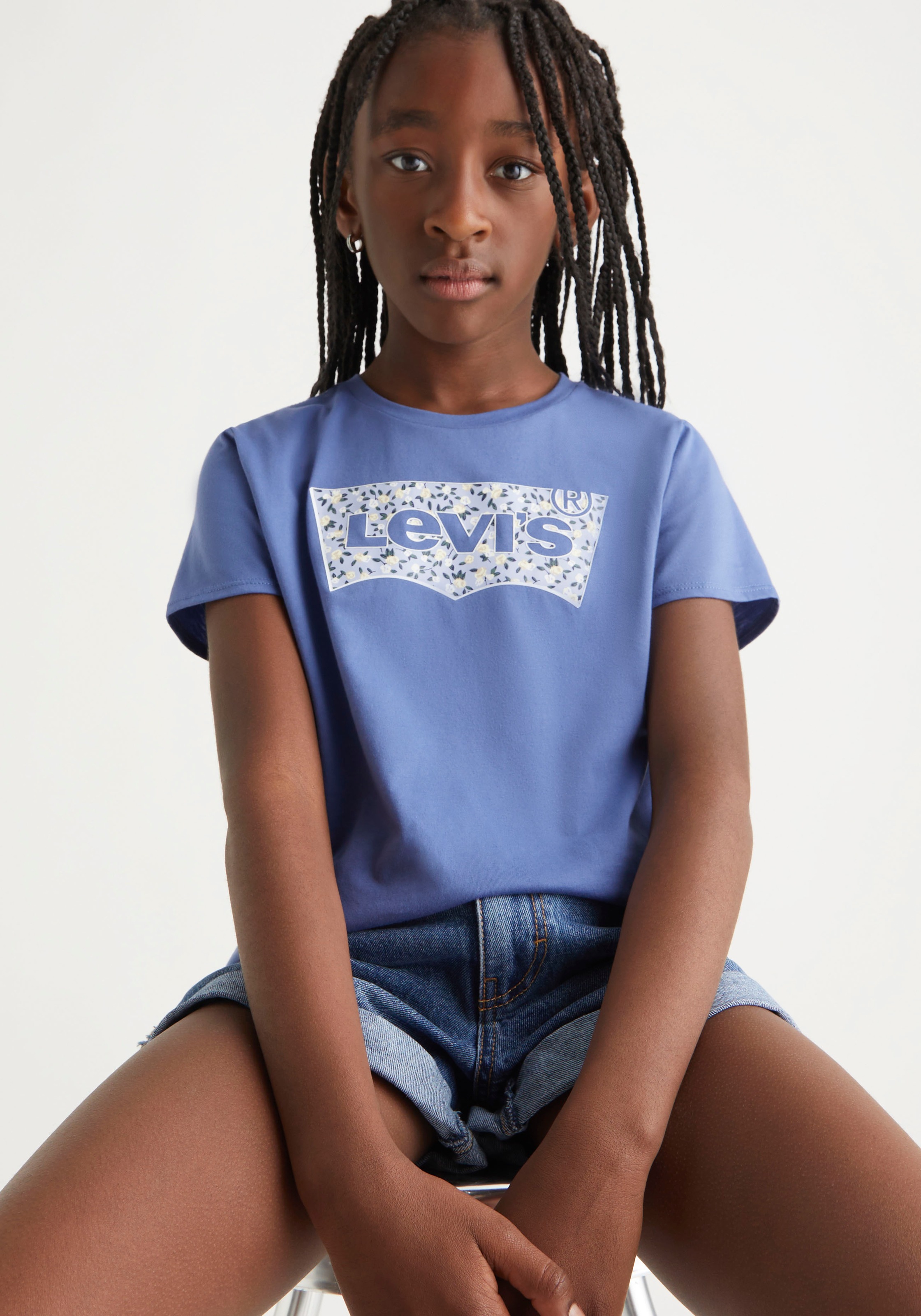 Levi's® Kids Print-Shirt »BATWING FILL SS TEE« for GIRLS