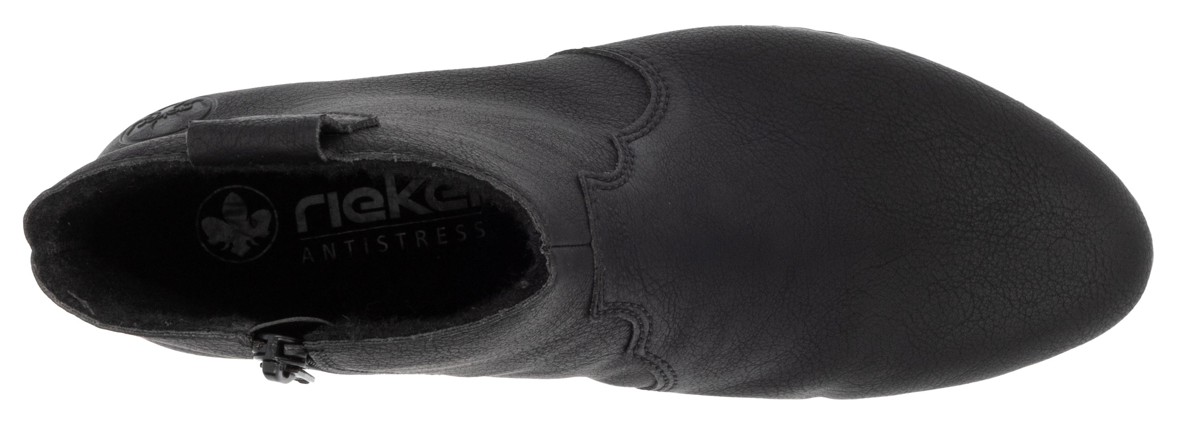Rieker Westernstiefelette, Stiefelette, Cowboyboots, Blockabsatz, mit Innenreissverschluss