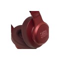 JBL Over-Ear-Kopfhörer »LIVE 500BT Rot«, Sprachsteuerung