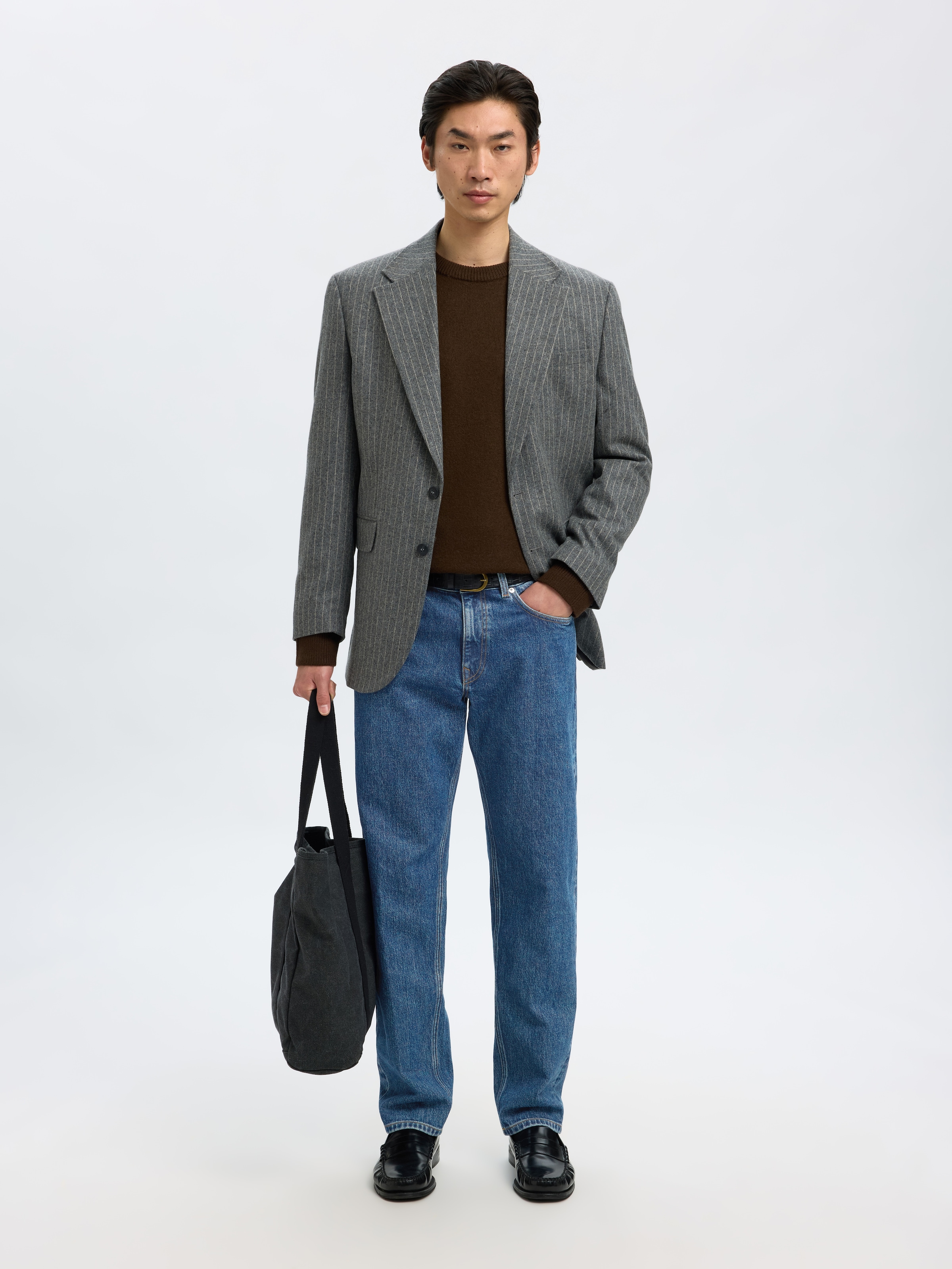SELECTED HOMME Straight-Jeans »SLH196-STRAIGHT BEN KORI JEANS NOOS«