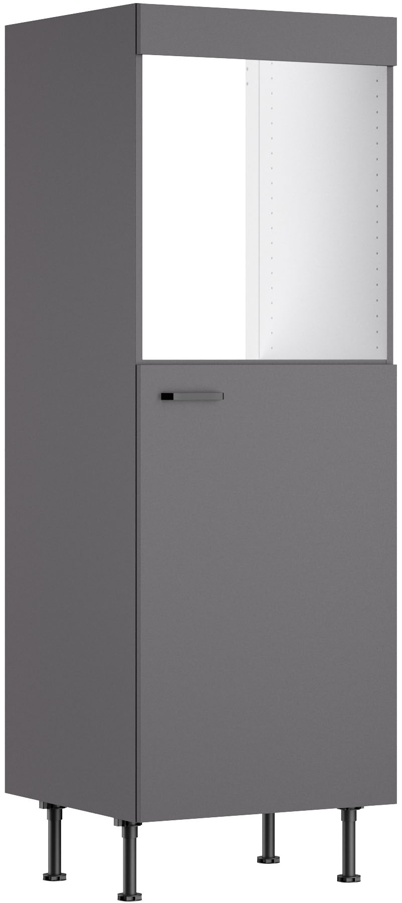 KOCHSTATION Backofen/Kühlumbauschrank "KS-Paula" 60 cm breit, 176 cm hoch, mit 1 festen Blende, 1 Tür