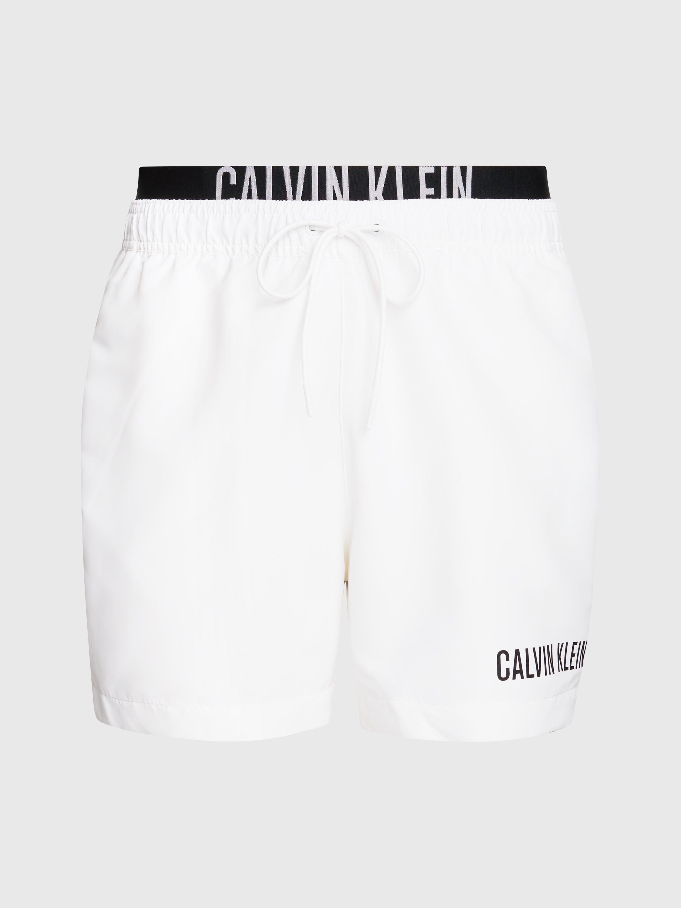 Calvin Klein Swimwear Badeshorts »MEDIUM DOUBLE WB« mit doppeltem Bund