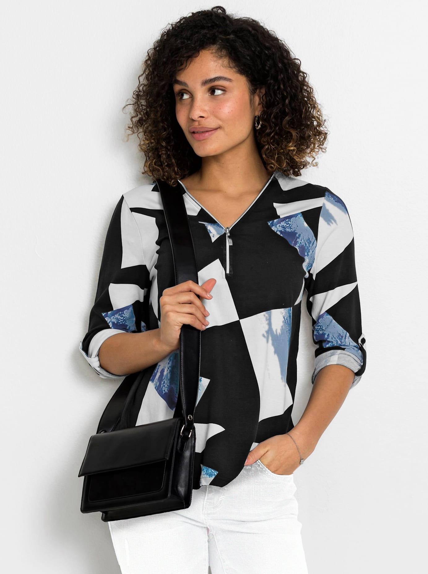 Inspirationen Langarmshirt »Modal-Baumwoll-Shirt« 1 Stk.