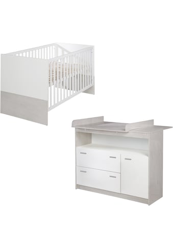 roba® Babymöbel-Set »Julia«, (Spar-Set, 2 St.), mit Kinderbett und Wickelkommode kaufen