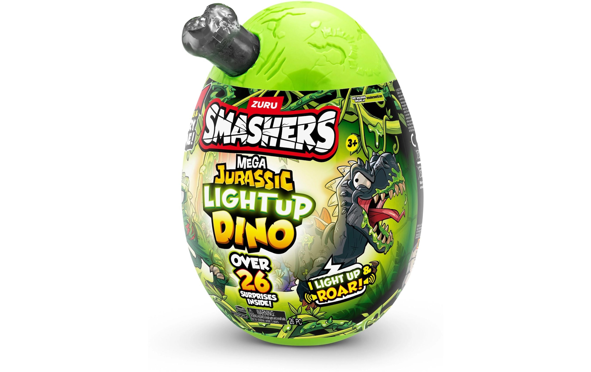 ZURU Spielfigur »Smashers Mega Jurassic Light up Dino assortiert«