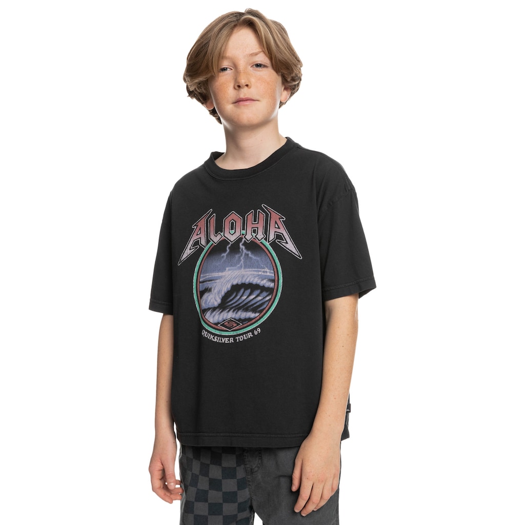 Quiksilver T-Shirt »Rock Waves«