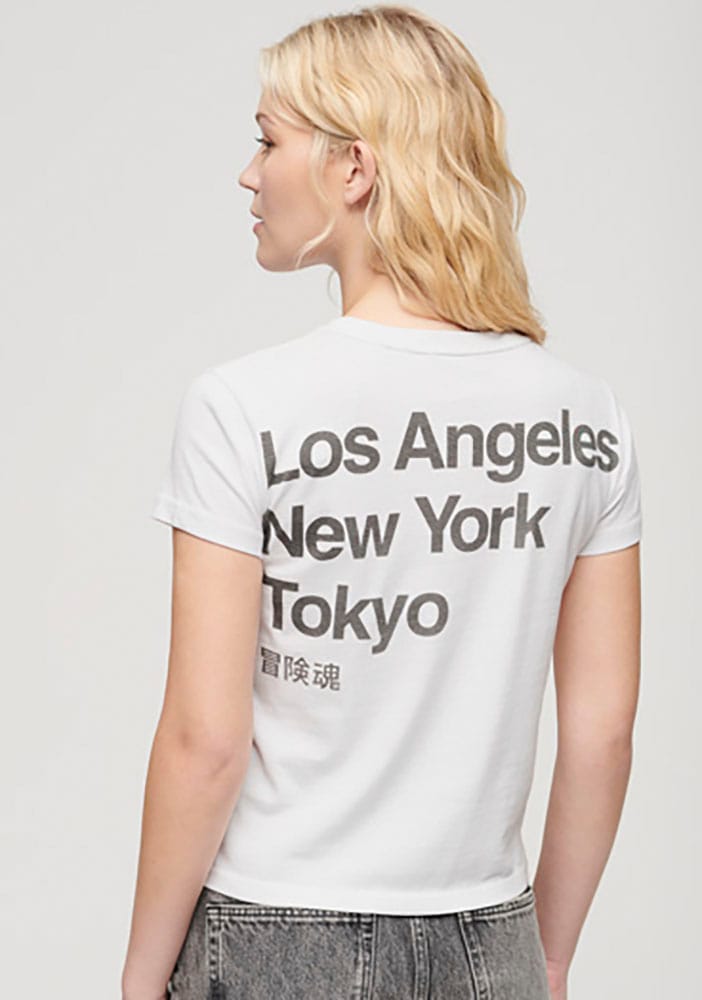 Superdry T-Shirt »CORE LOGO CITY FITTED TEE« online shoppen |  Jelmoli-Versand | T-Shirts
