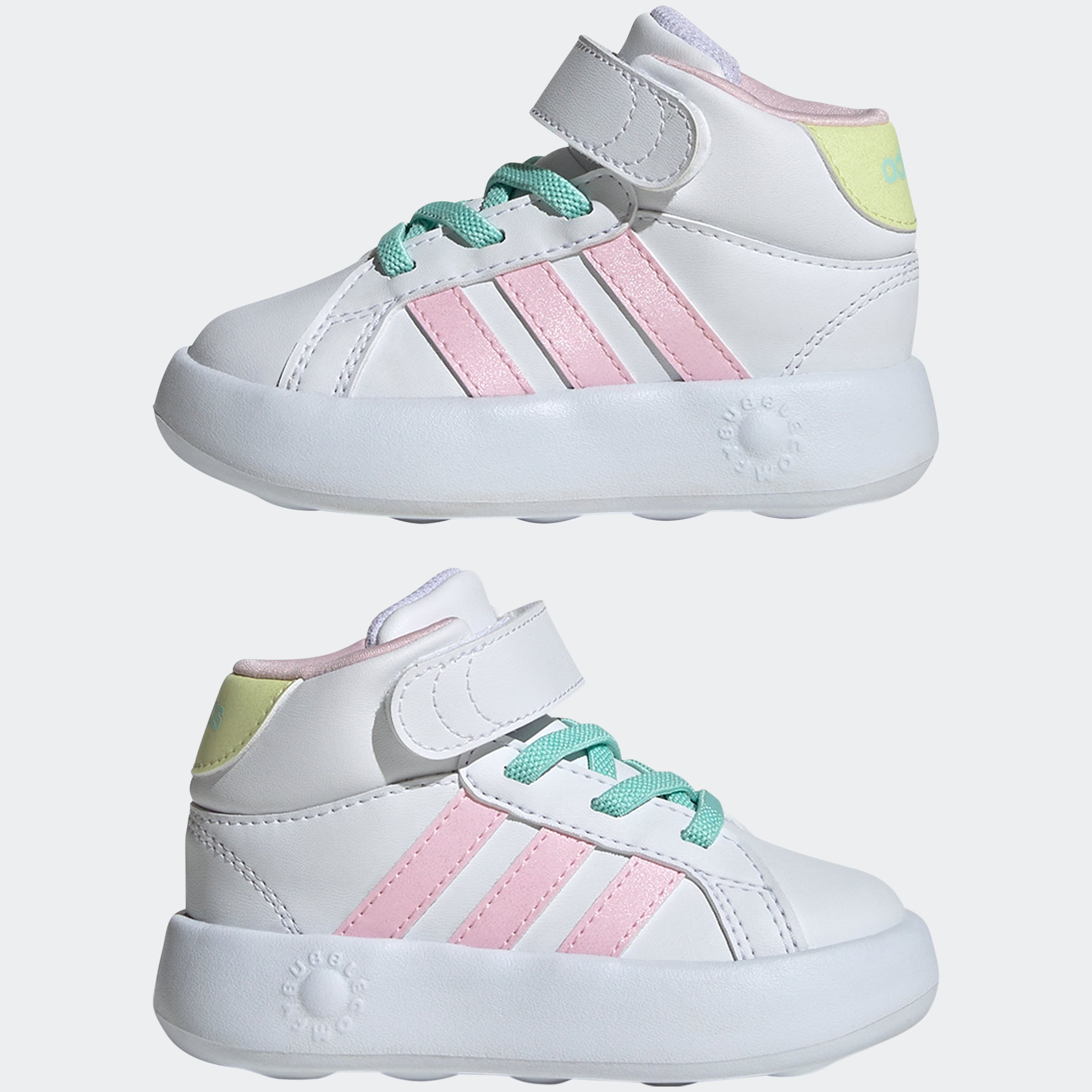 adidas Sportswear Sneaker »GRAND COURT MID KIDS«, Design auf den Spuren des adidas Superstar, für Kinder