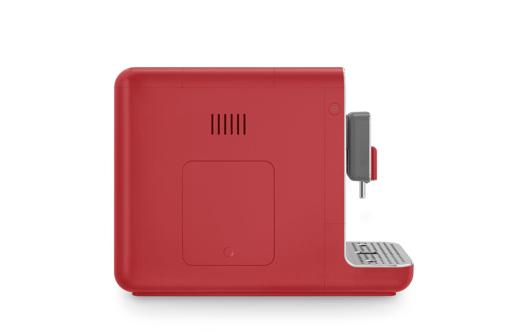 Smeg BCC02RDMEU 50s Style Kaffeevollautomat, rot-matt