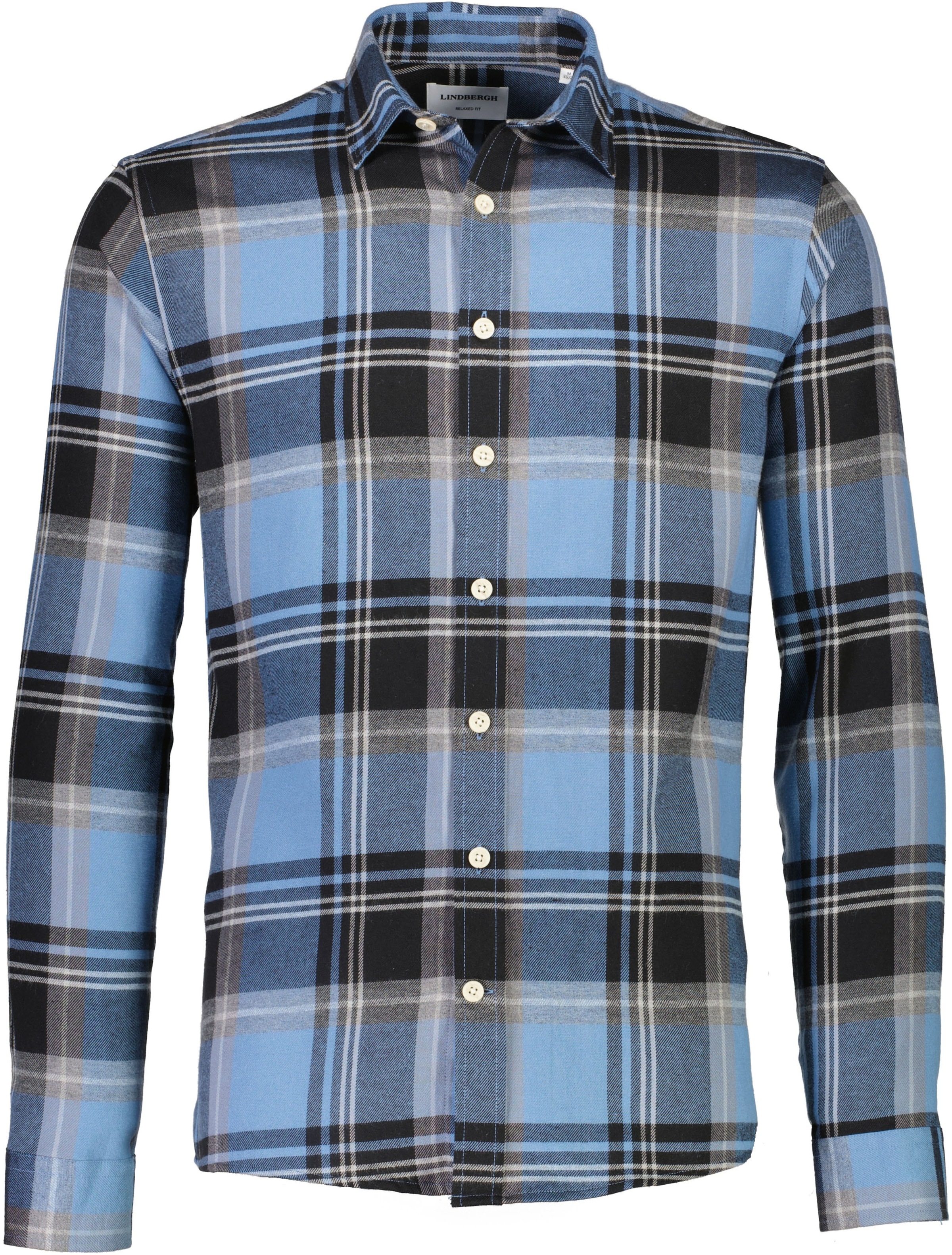 LINDBERGH Langarmhemd mit klassischem Karomuster