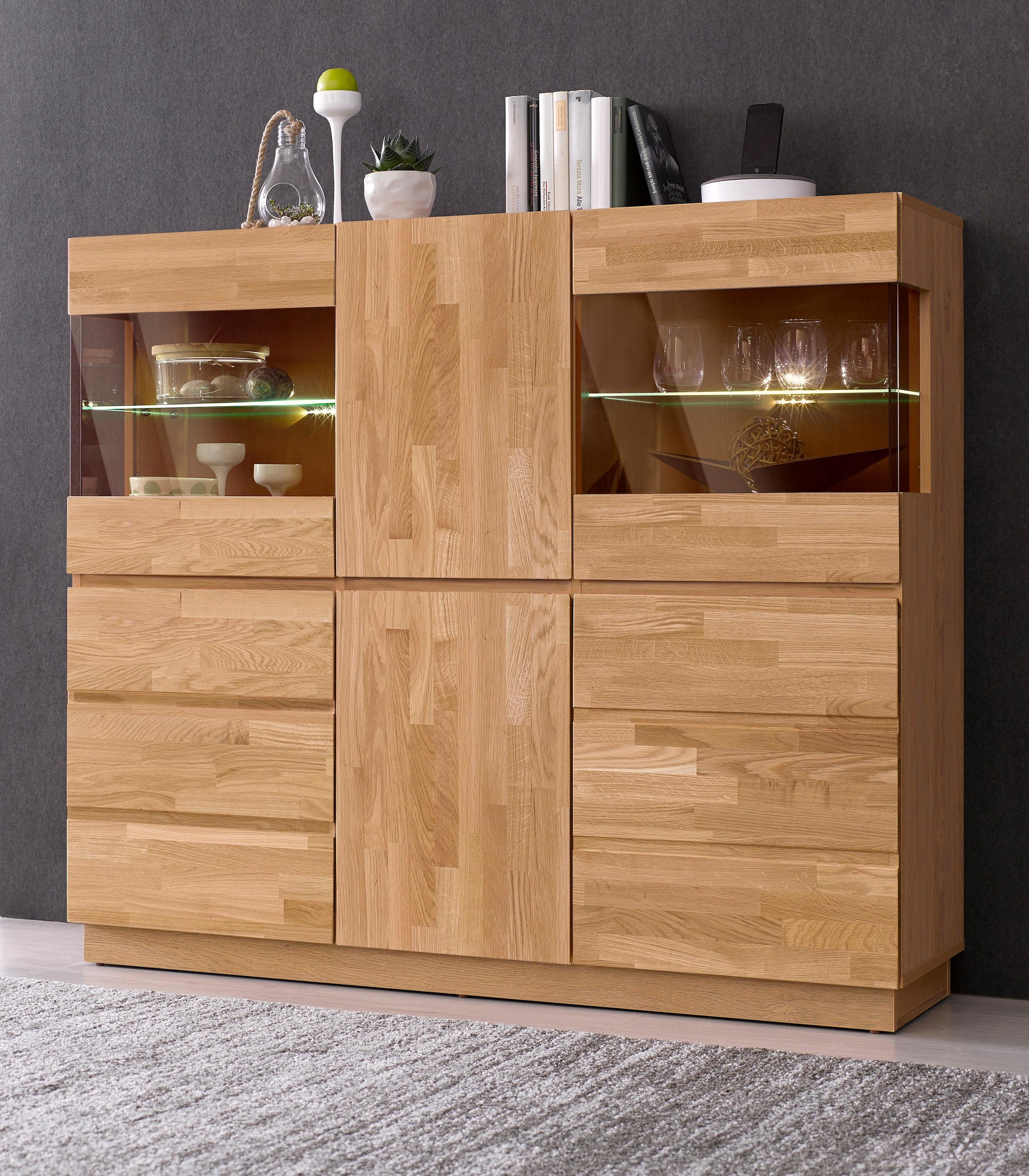 Home affaire Highboard, Breite 140 | online cm kaufen Jelmoli-Versand