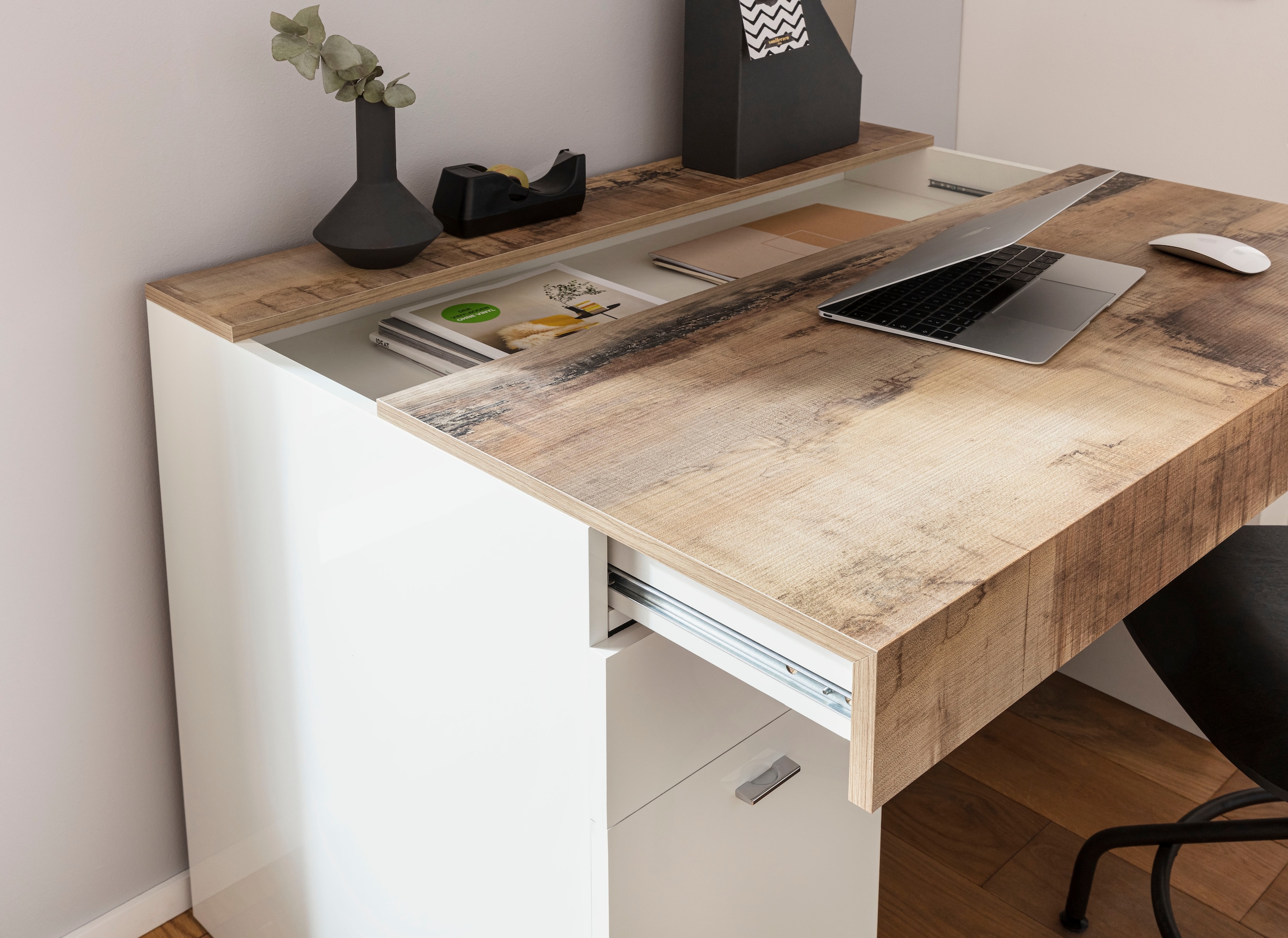 Schreibtisch »Sliding«, Jelmoli-Versand ✵ | Tecnos bestellen Tischplatte ausziehbar online