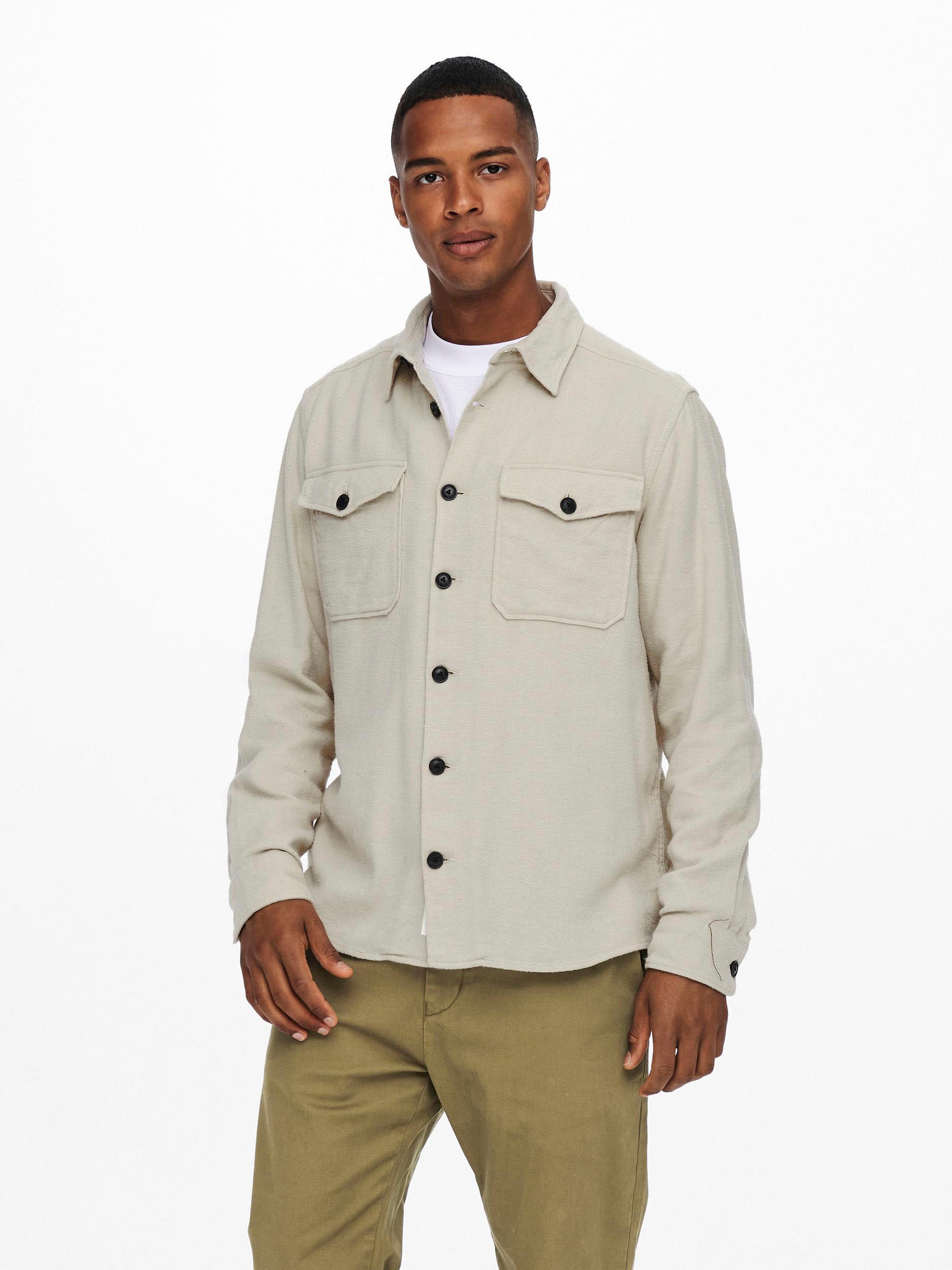 ONLY & SONS Flanellhemd »MILO LIFE SOLID OVERSHIRT« kaufen