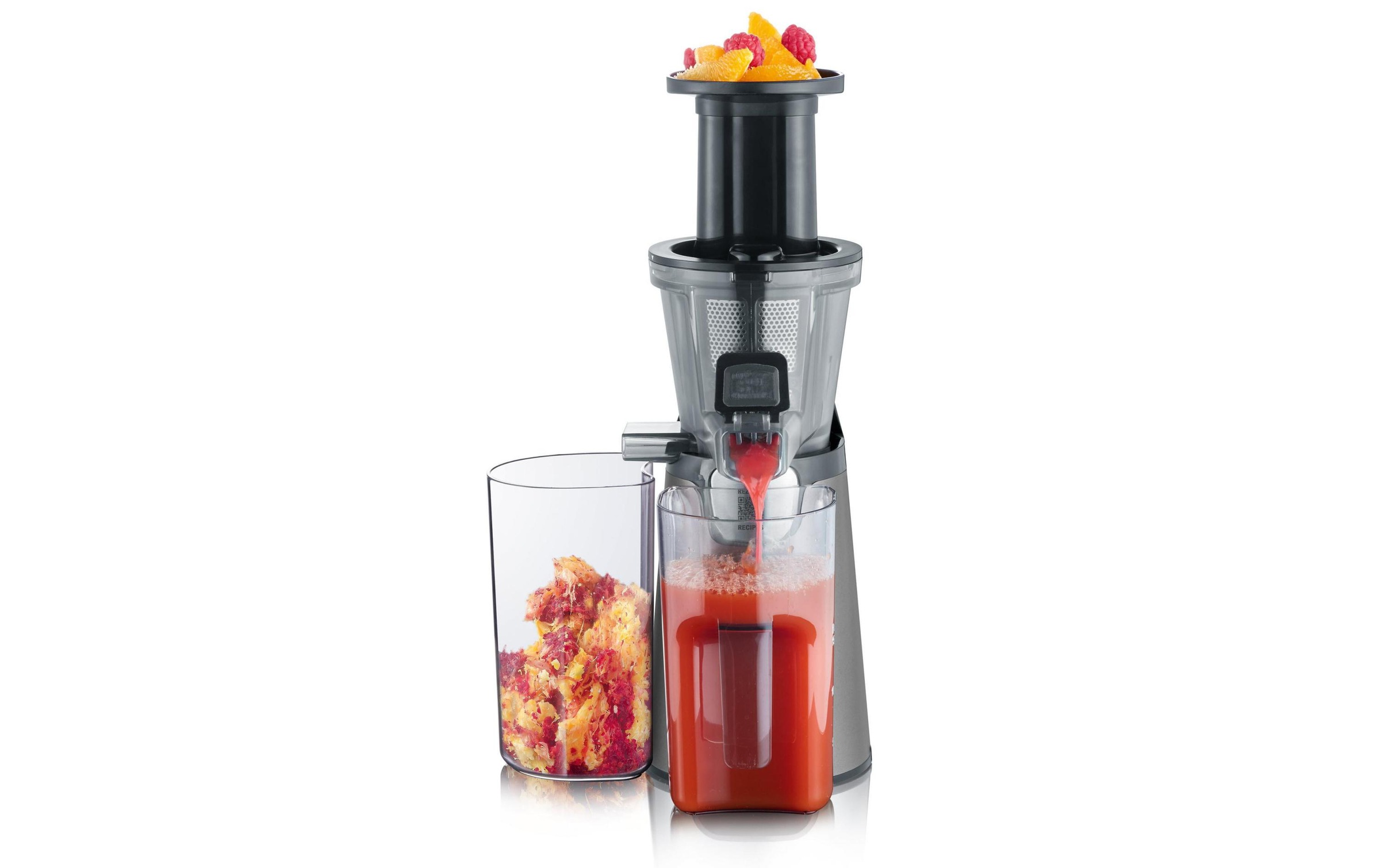 Severin Slow Juicer »Slow Juicer ES 3571«, 150 W, Anti-Rutsch-Füsse, Reinigungsbürste, Saftauffangbehälter, Siebeinsatz