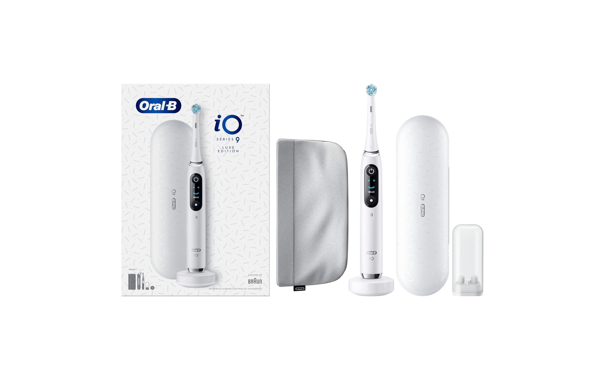 Oral-B Elektrische Zahnbürste »iO Series9 White Alabaster«