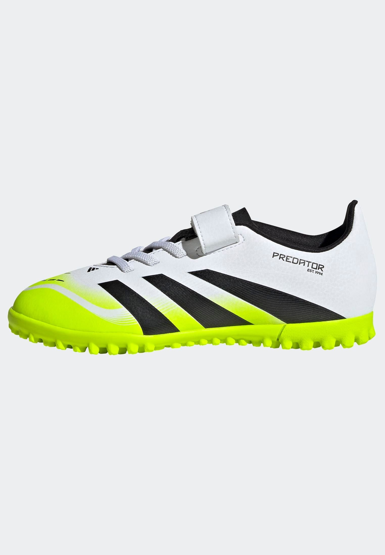 adidas Performance Fussballschuh »PREDATOR CLUB HOOK-AND-LOOP KUNSTRASENSCHUHE KIDS«, geeignet für harte Untergründe Asche und Kunstrasen